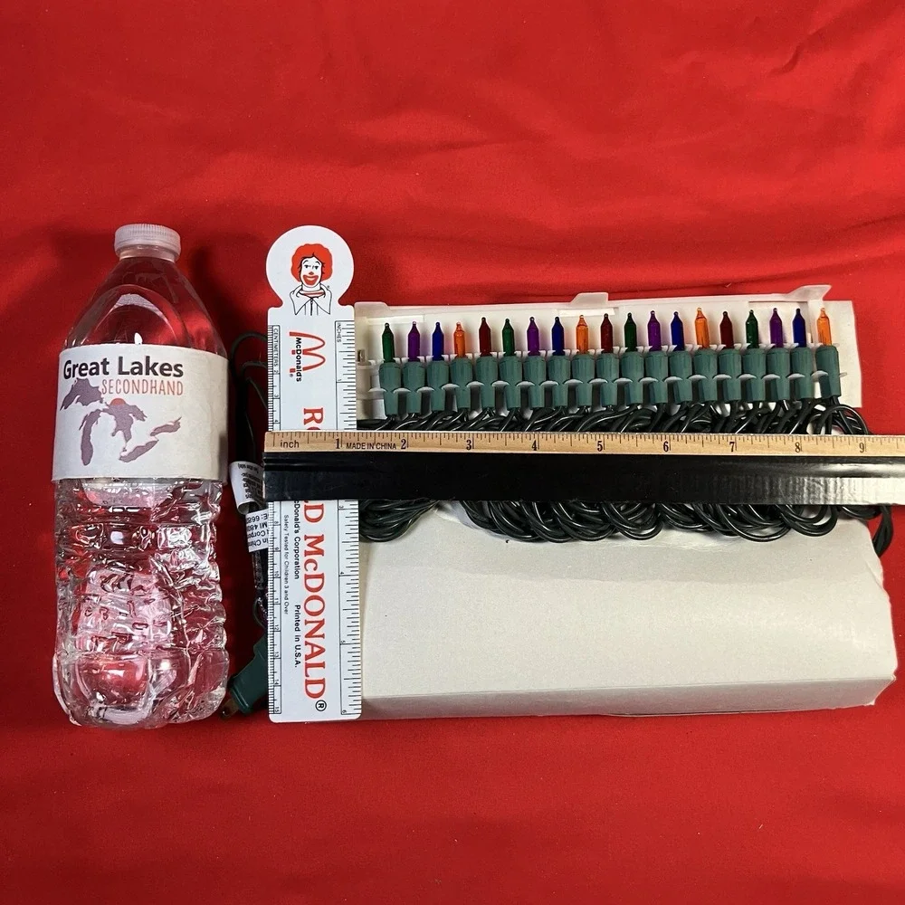 1 Box 2002 GE Pro-Line 100 Outdoor Commercial Grade Connect 6 Multi Color Lights